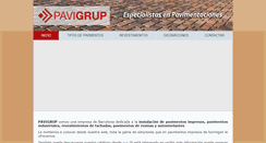 Desktop Screenshot of pavigrup.com